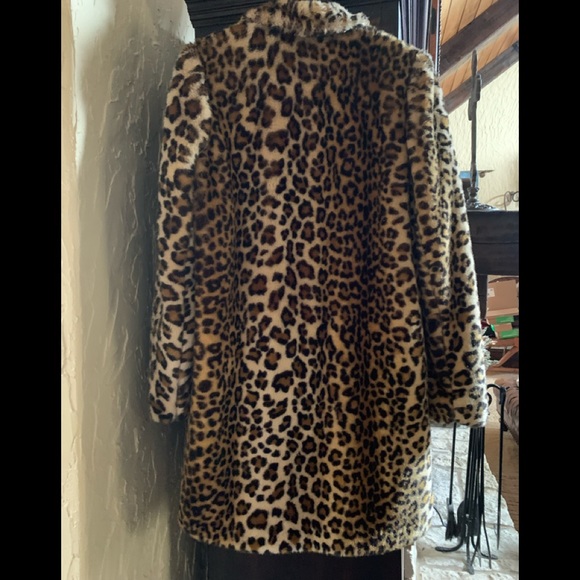 Zara faux leopard jacket - Picture 2 of 3